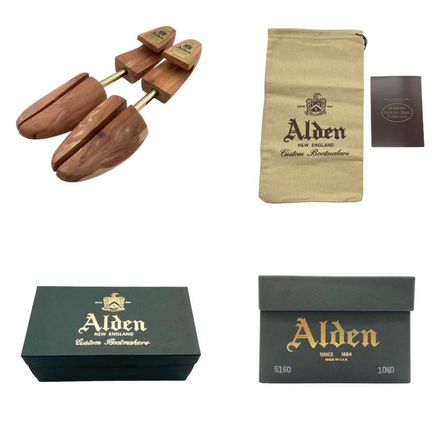  オールデン レザーシューズ 5160 コードバン レザーソール別注 AFD 12 ドレス ビジネスシューズ ブーツ 革靴