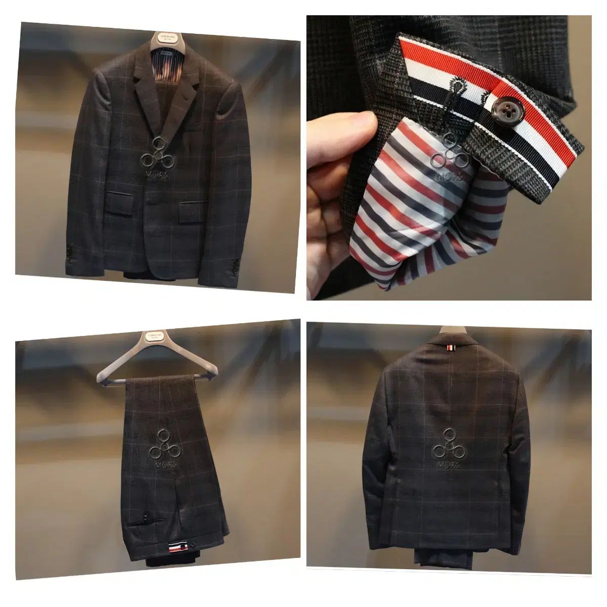 正規品/新品) トムブラウン グレンチェック スーツ セット