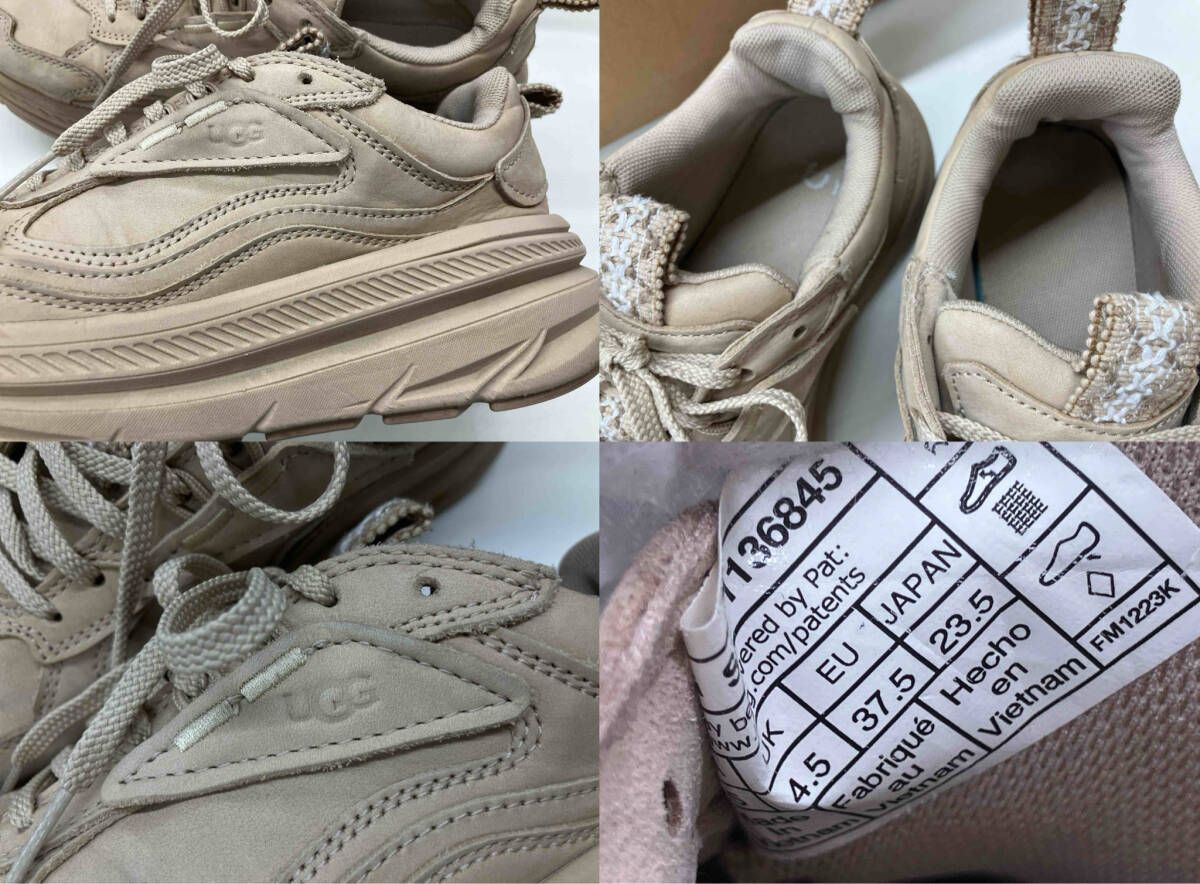 UGG スニーカー 1136845 23.5cm ベージュ系 アグ 箱付き 【公式通販】