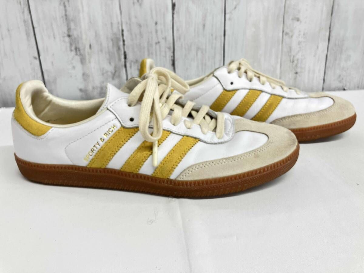  adidas × sporty-rich スニーカー サンバOG アディダス スポーティー アンド リッチ IF 5661 size 26.5㎝ スニーカー 靴