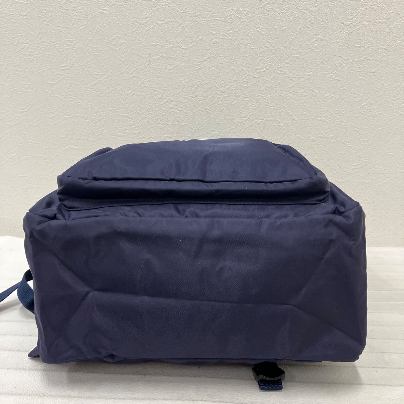8249 良品 Kitamura キタムラ 2点 折りたたみリュック エコバッグ 紺 