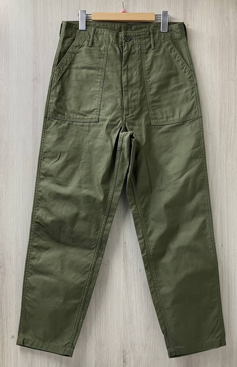 スペルバウンド 43-839 T バックサテン US ベイカーパンツ サイズ30 モスグリーン
