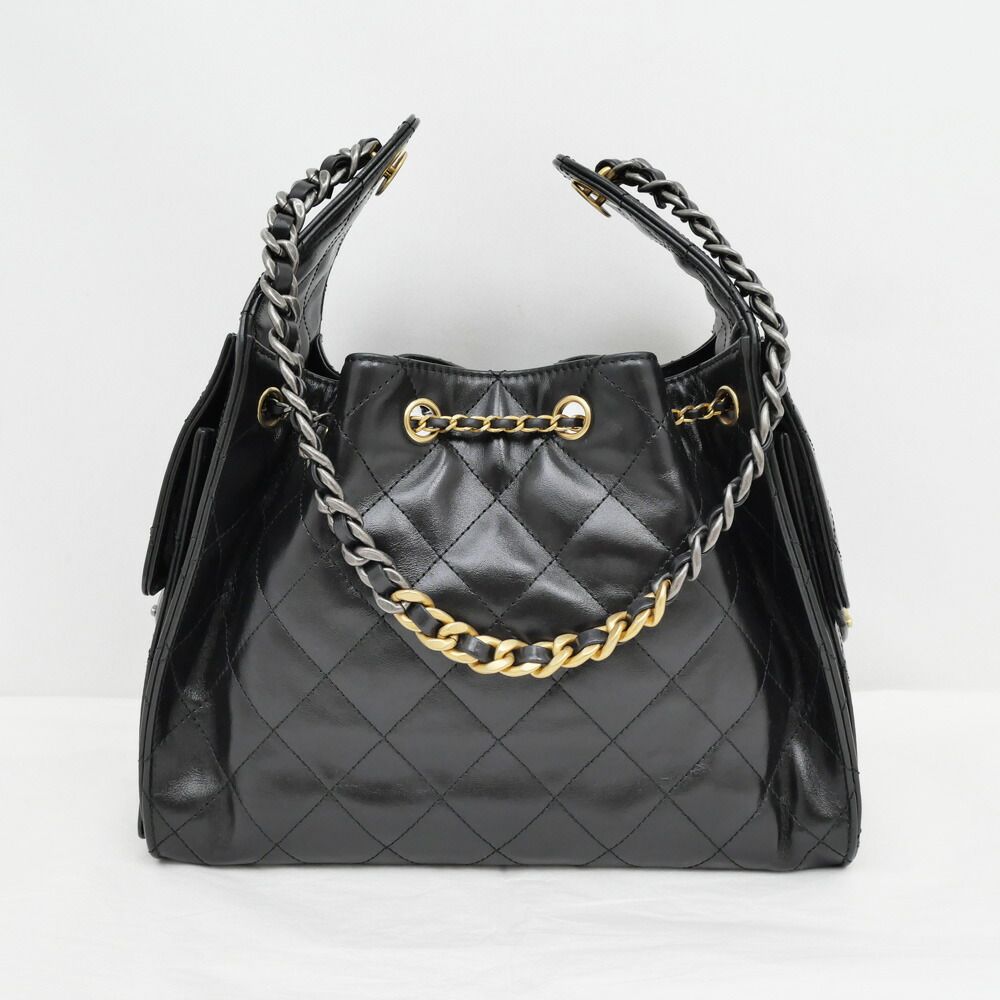 名東】シャネル CHANEL25 スモール ハンドバッグ 肩掛け AS5293