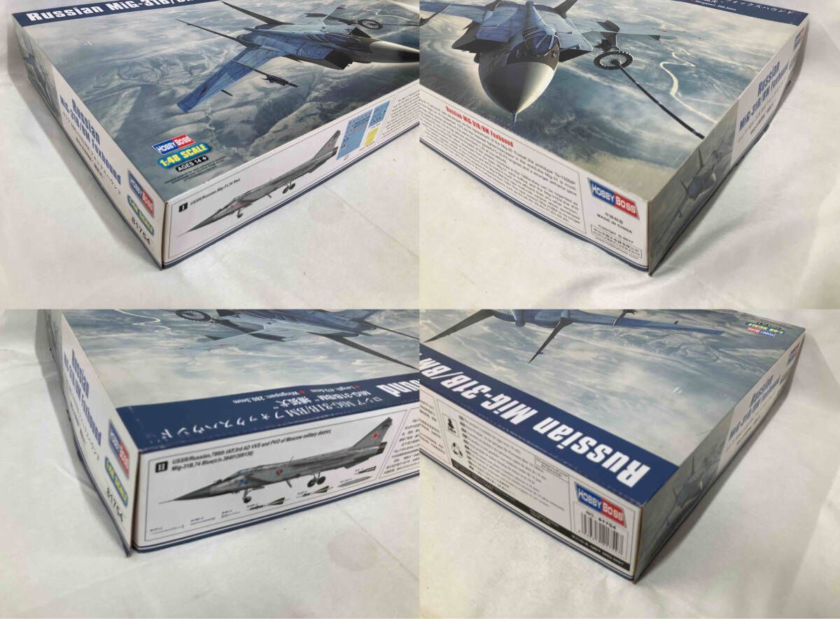 H-05 プラモデル ホビｰボス 1|48 ロシア MiG-31 B|BM フォックスハウンド エアクラフトシリｰズ