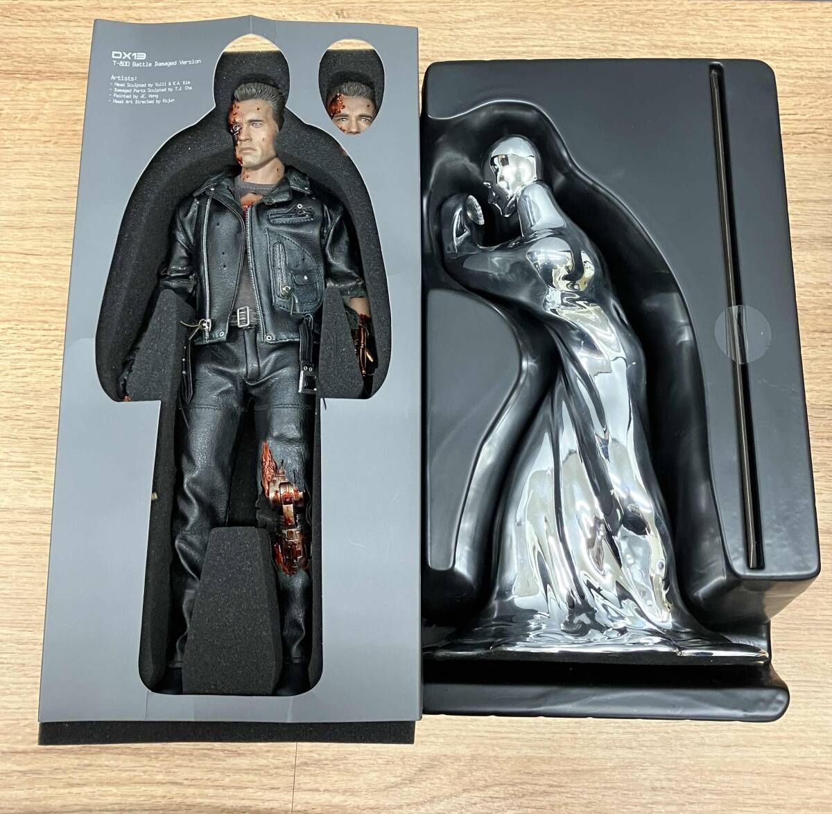 ☆ホットトイズ T-800 バトルダメージ版 1/6 ムービー・マスターピース 