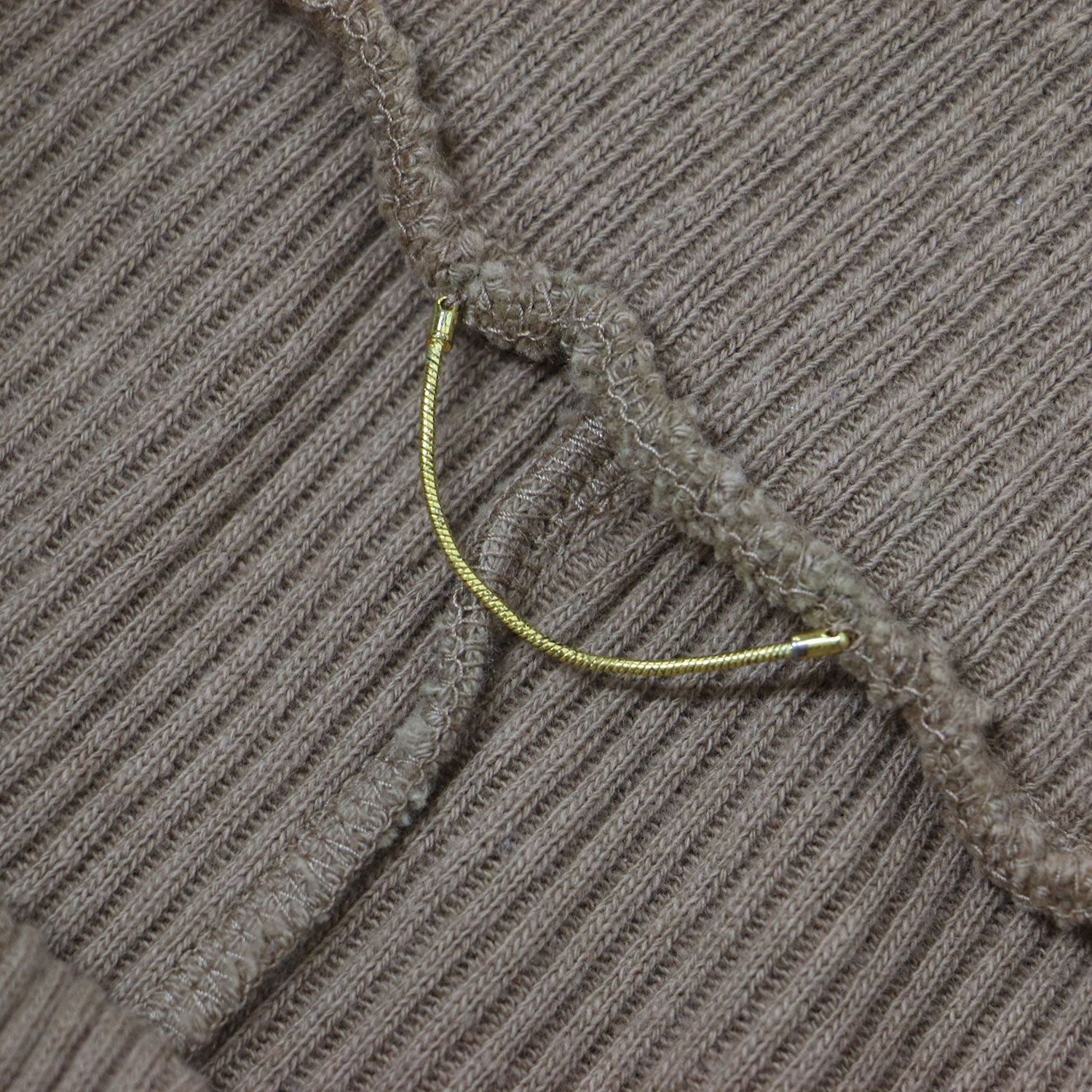 LAppartement アパルトモン パンツ キャメル サイズ:34(XS) リブ