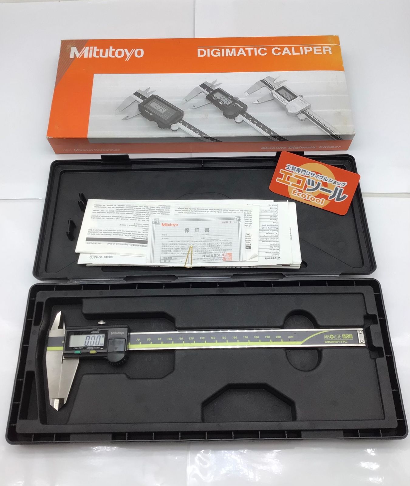 品 |ミツトヨ CD-20 APX デジタルノギス 500-182-30 IT_CZXI 4 知立 M 04