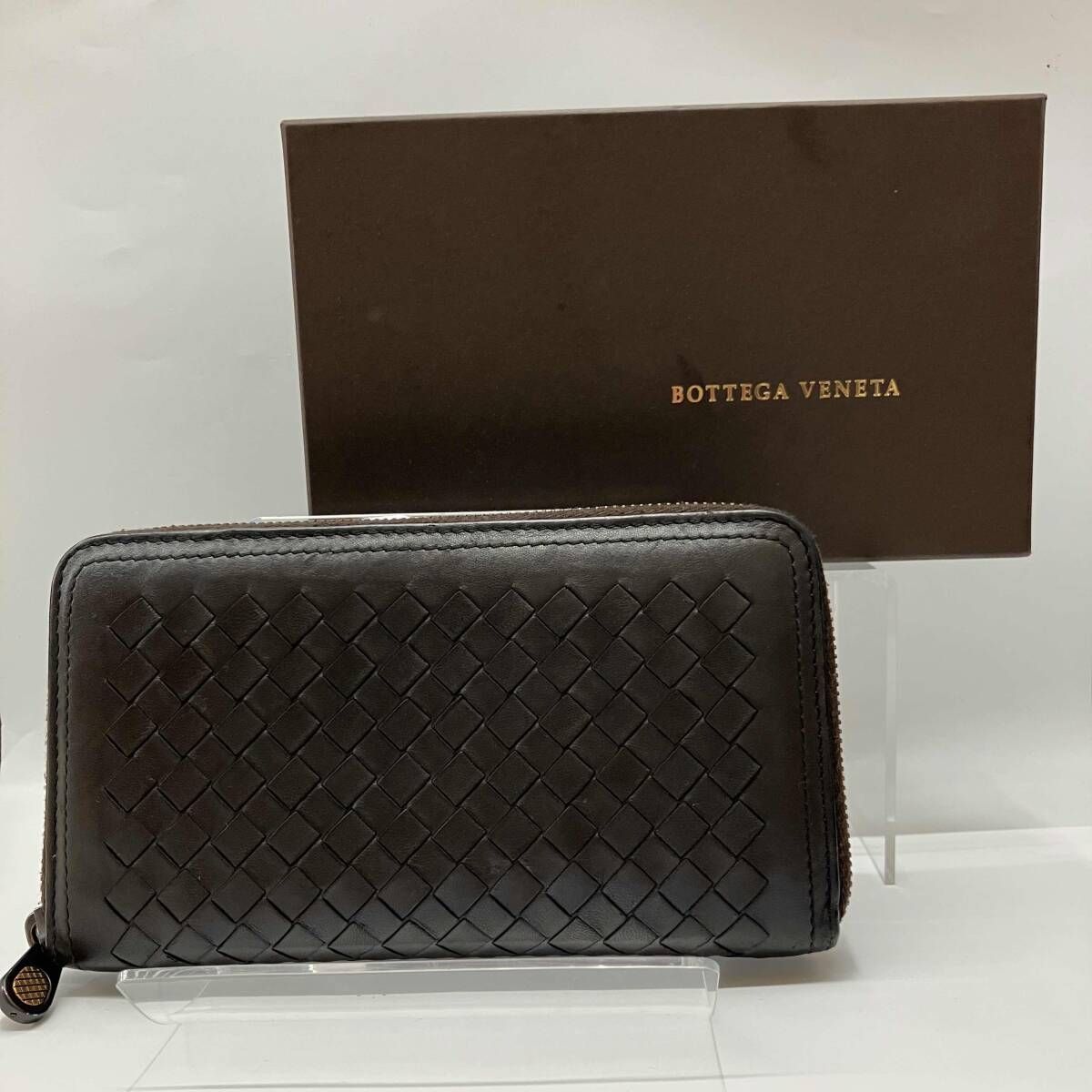 BOTTEGA VENETA ボッテガヴェネタ 長財布 ブラウン