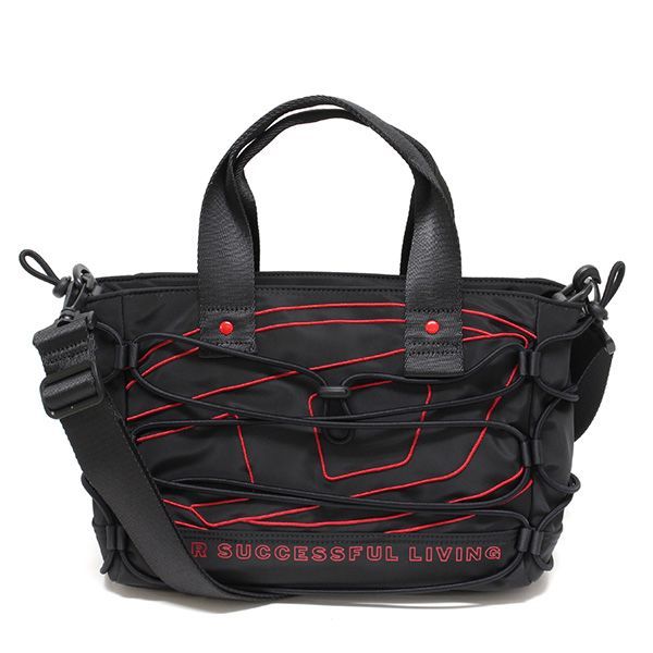 25AWモデル ディーゼル DIESEL メンズ 2WAY トートバッグ TECH-D-TOTE