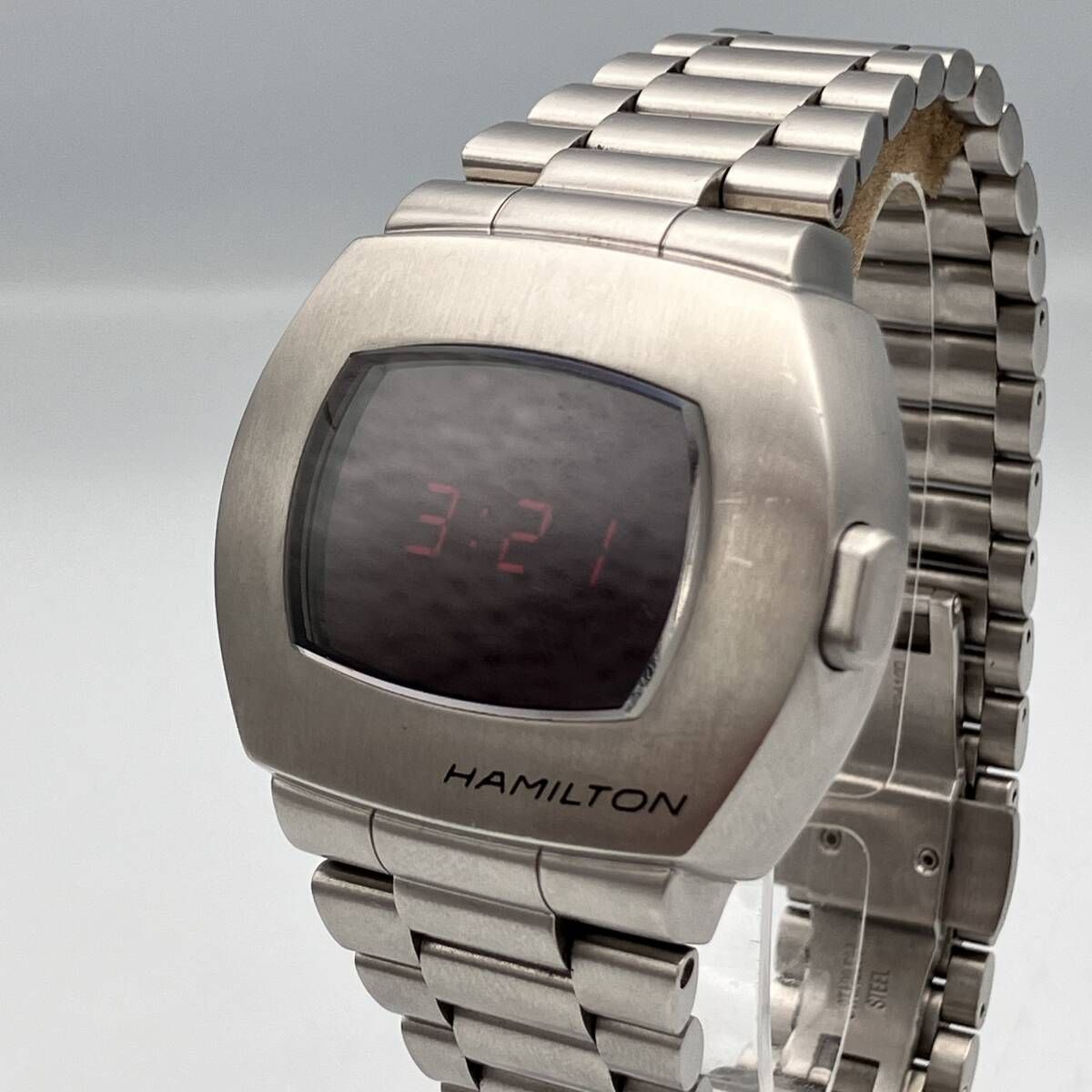 パルサー PSR 50周年記念 アメリカカンクラシック H 524140 腕時計 デジタル クォーツ 箱有 ハミルトン