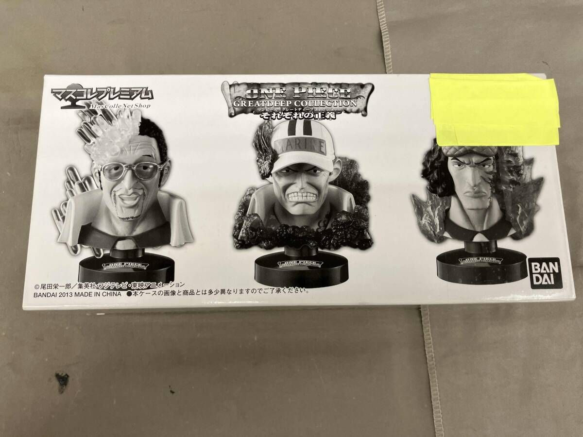 品 バンダイ マスコレ ム それぞれの正義 ワンピｰス グレｰトコレクション プレバン