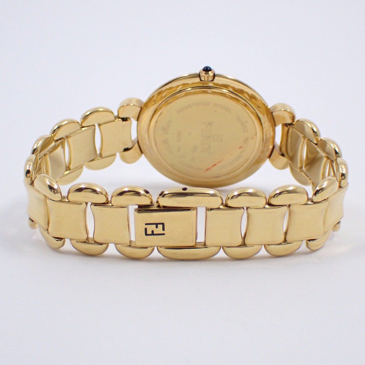 フェンディ 700G クォーツ ボーイズ 腕時計 ゴールドGP シェル文字盤