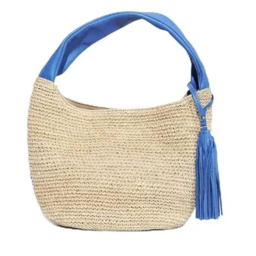 モデル ヴィオラドーロ かごバッグ アバカ ワンショルダー ショルダーバッグ トートバッグ ワンショルダーバッグ カゴバッグ タッセル付き アバカ製 イタリアンレザー 春夏アイテム 春夏ファッション 春夏バッグ VIOLAd ORO