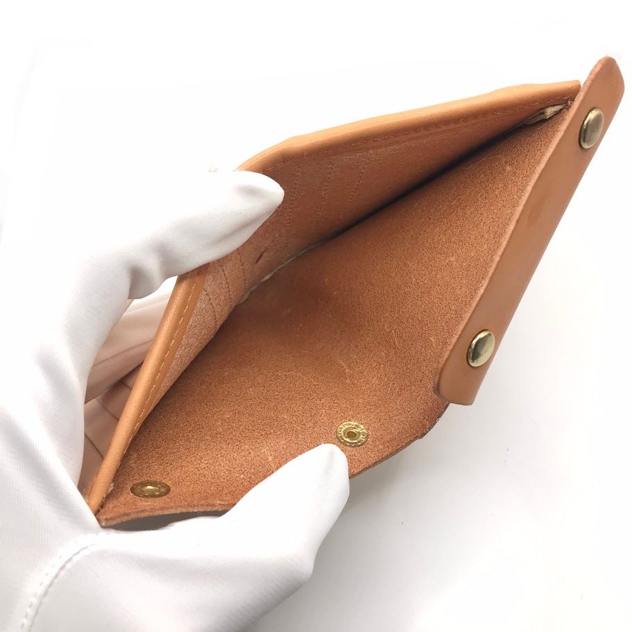 L字ファスナー財布 ブラウン