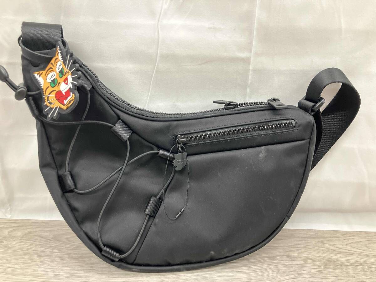 Onitsuka Tiger ボディバッグ ナイロン ブラック