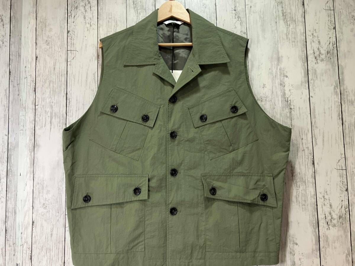 タグ付き VICTIM ヴィクティム MILITARY VEST ミリタリーベスト オリーブ M