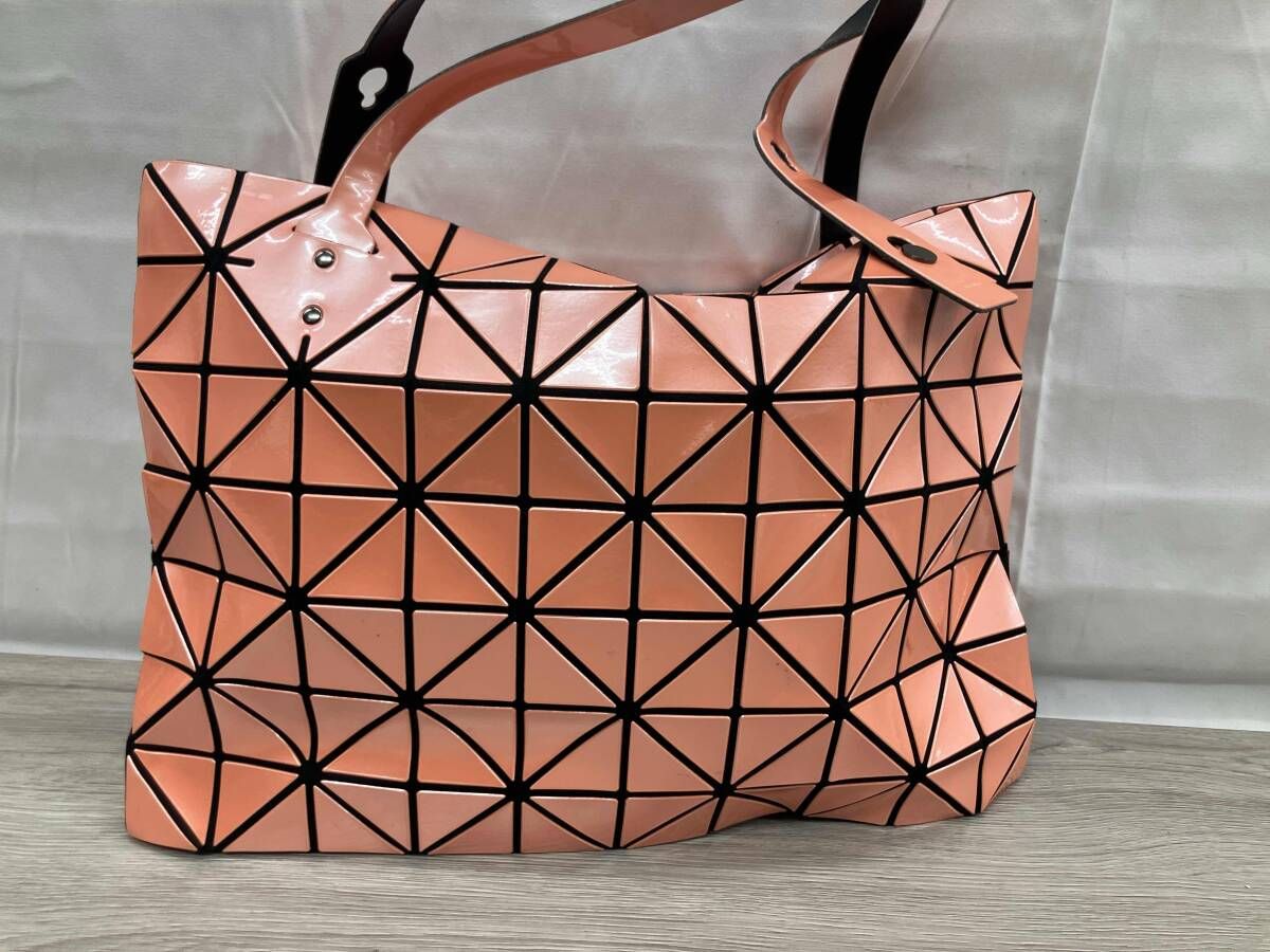 BAO BAO トートバッグ ISSEY MIYAKE ピンク - メルカリ