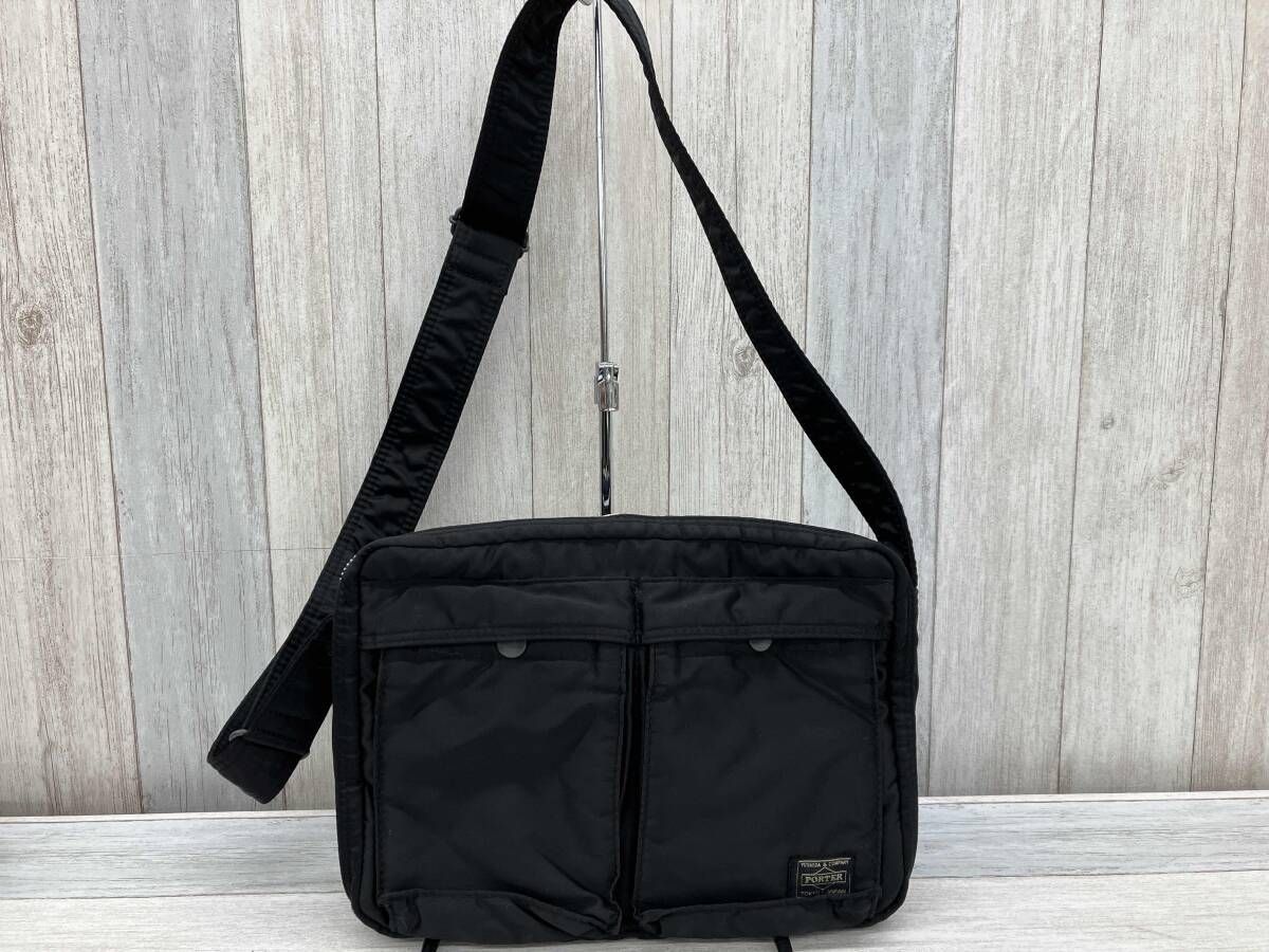 PORTER／ポーター／ショルダーバッグ／TANKER／ブラック 品名 (型名