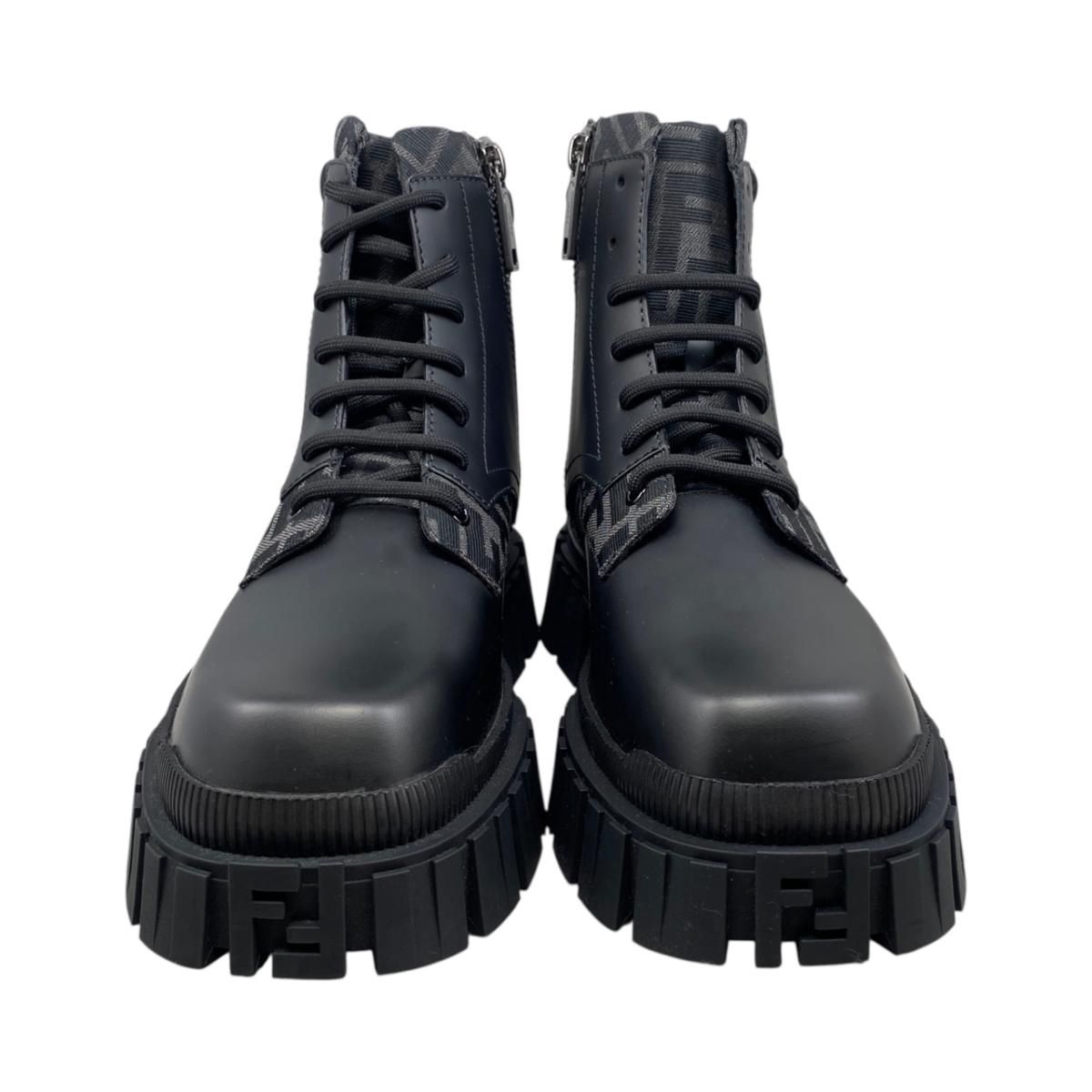 ☆フェンディ アンクルブーツ ズッカ柄 レースアップ 7U1458 6サイズ