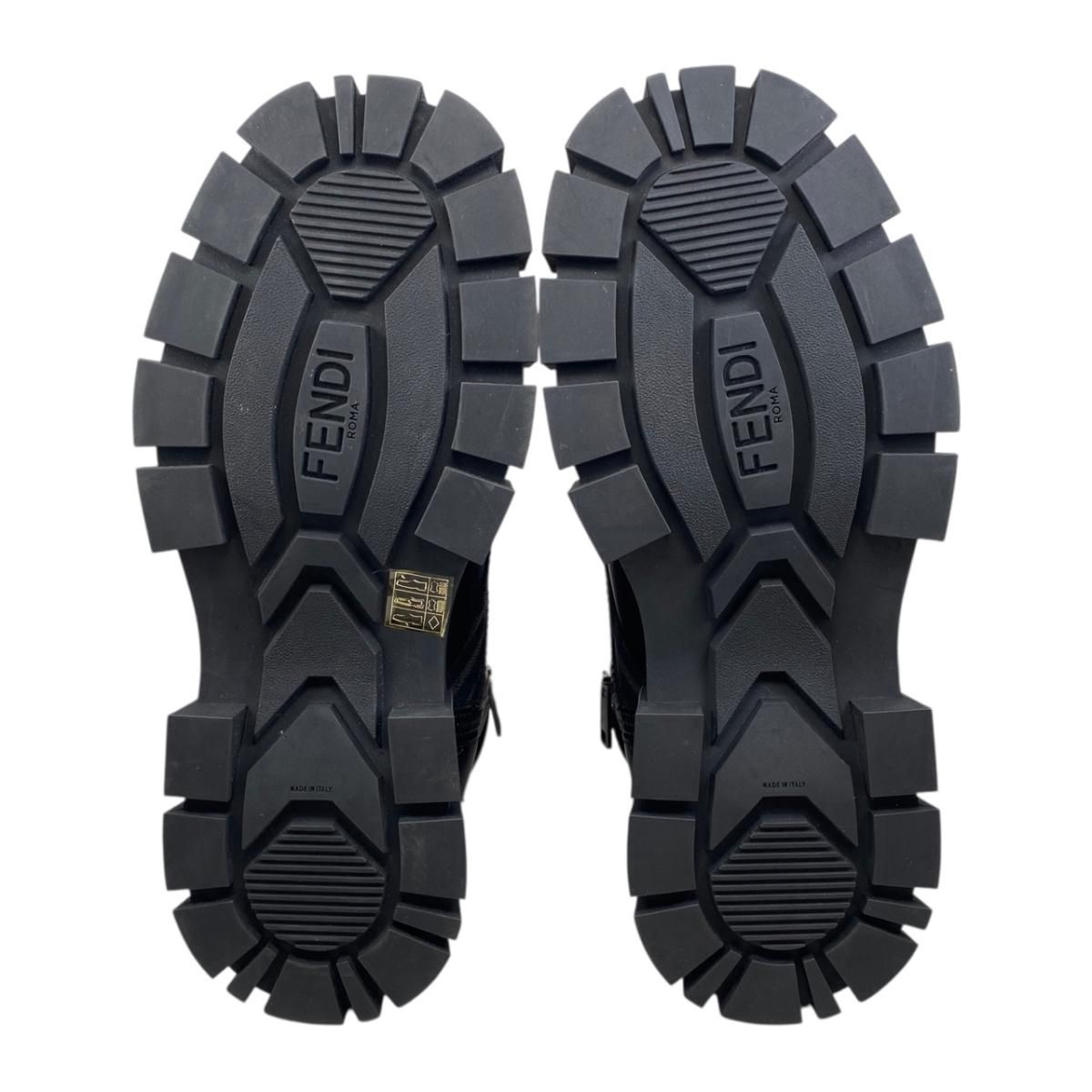 FENDI レースアップブーツ　ズッカ柄　ショート 楽天市場】フェンディ FENDI ロココ ブーツ ショートブーツ 靴