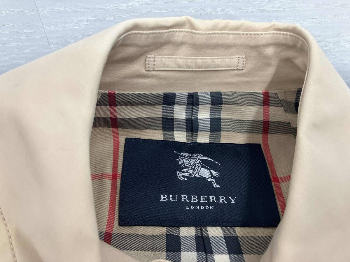 最終価格❗正規品・新品！BURBERRY LONDON ジャケット ・ベージュ BURBERRY London バーバリーロンドン ジャケット ステンカラー