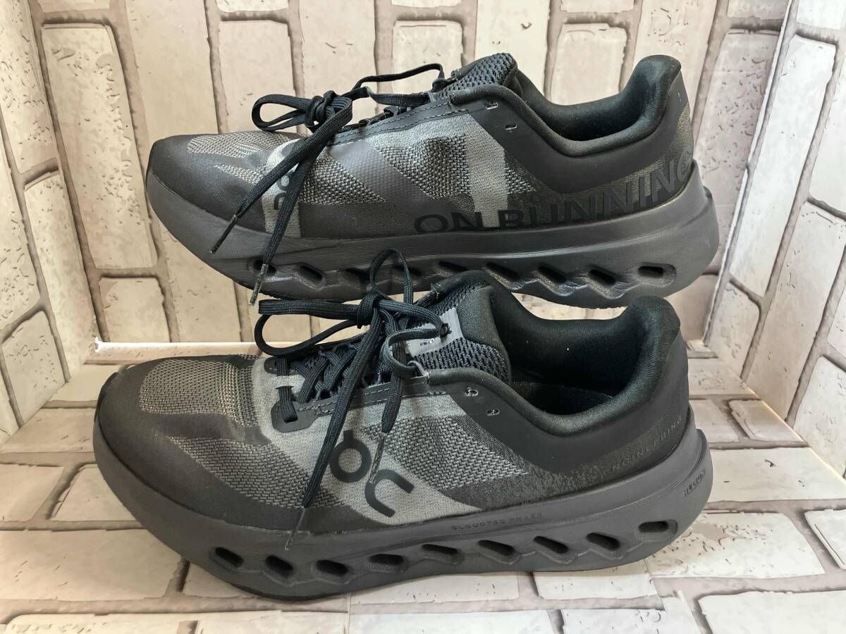 On Cloudsurfer Next クラウドサーファーネクスト スニーカー ランニングシューズ 25.5 cm グレー ブラック