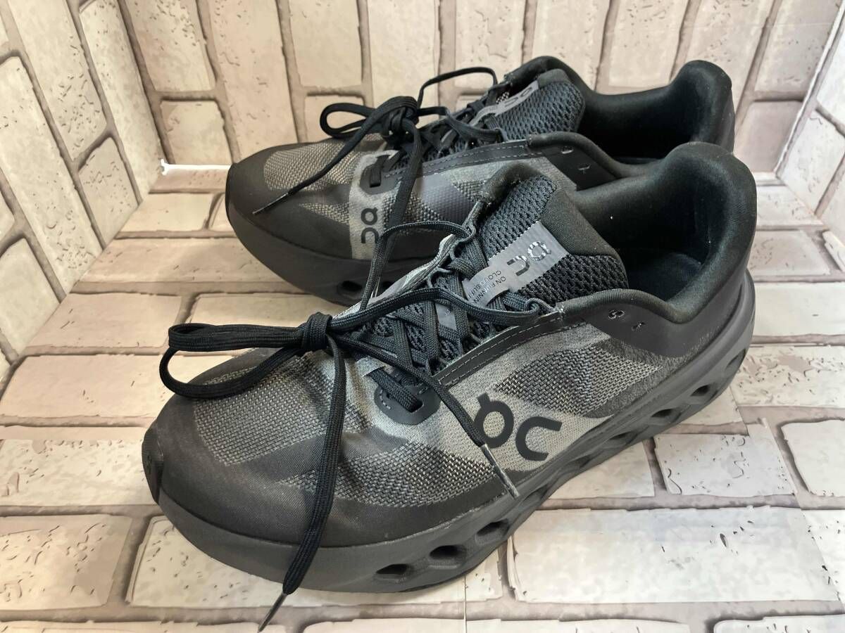 On Cloudsurfer Next クラウドサーファーネクスト スニーカー ランニングシューズ 25.5 cm グレー ブラック