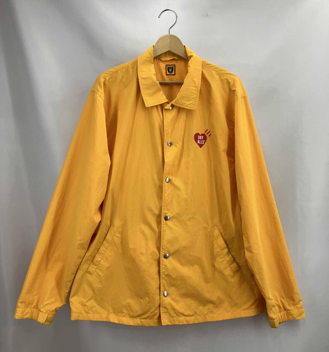 HUMAN MADE ヒューマンメイド ナイロンジャケット イエロー サイズXL 通年