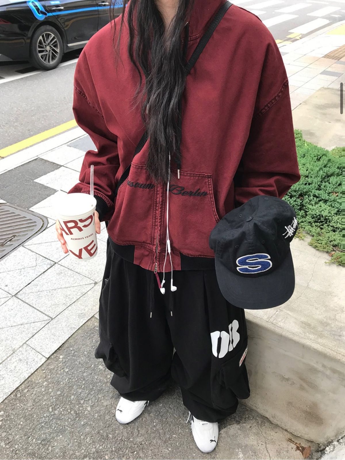 ベルリン カチオン ウォークフーディー ジップアップ ジャケット