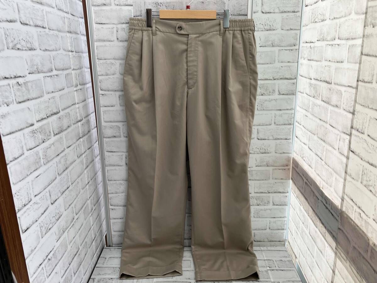 WIND AND SEA | Cozy Chino Slacks ウィンダンシー スラックス XLサイズ ベージュ ボトム ロゴワッペン 無地