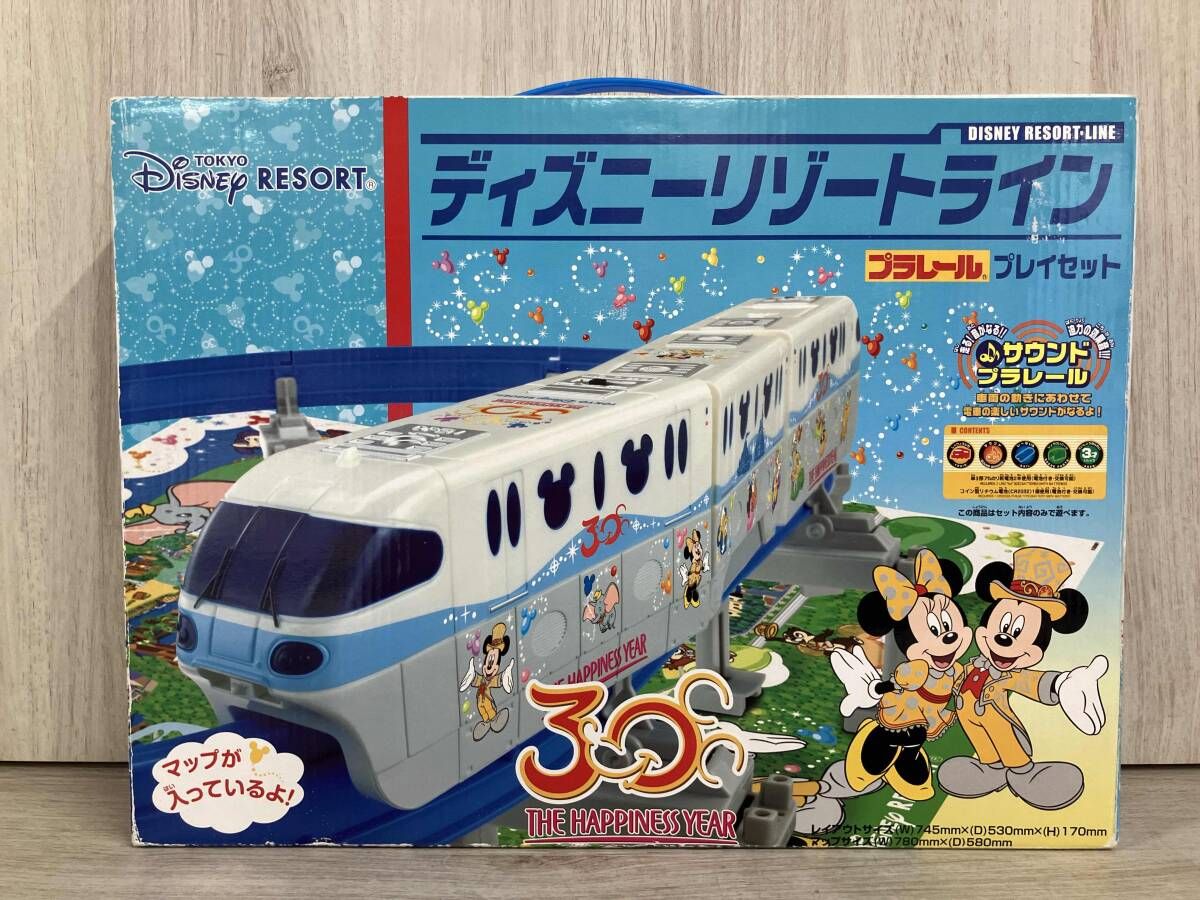 東京ディズニーリゾート ディズニーリゾートライン プラレール プレイセット TDR タカラトミー