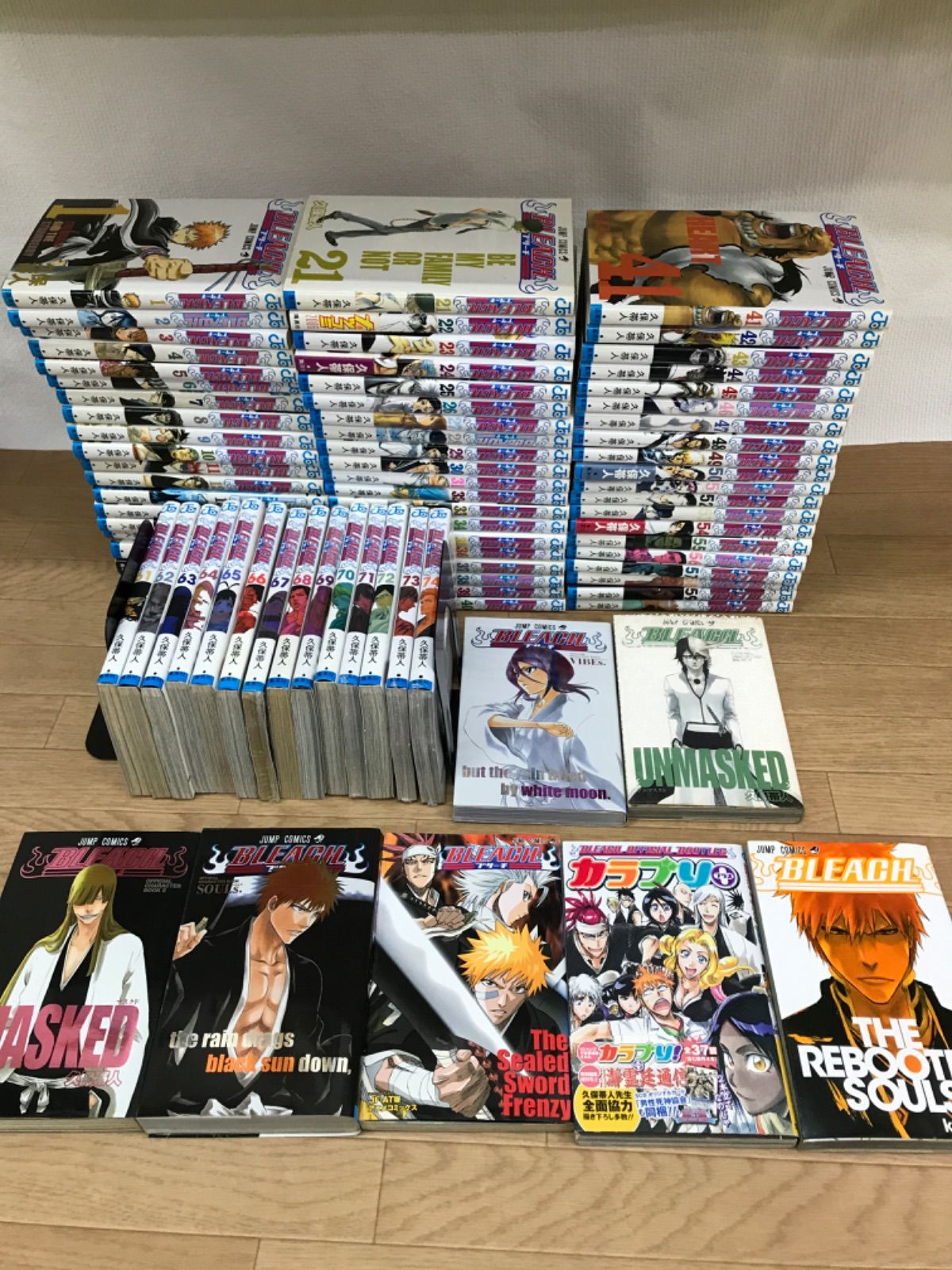 BLEACH 全巻 セット ② 【未開封4冊】 BLEACH ブリーチ 1～74巻 全巻＋関連