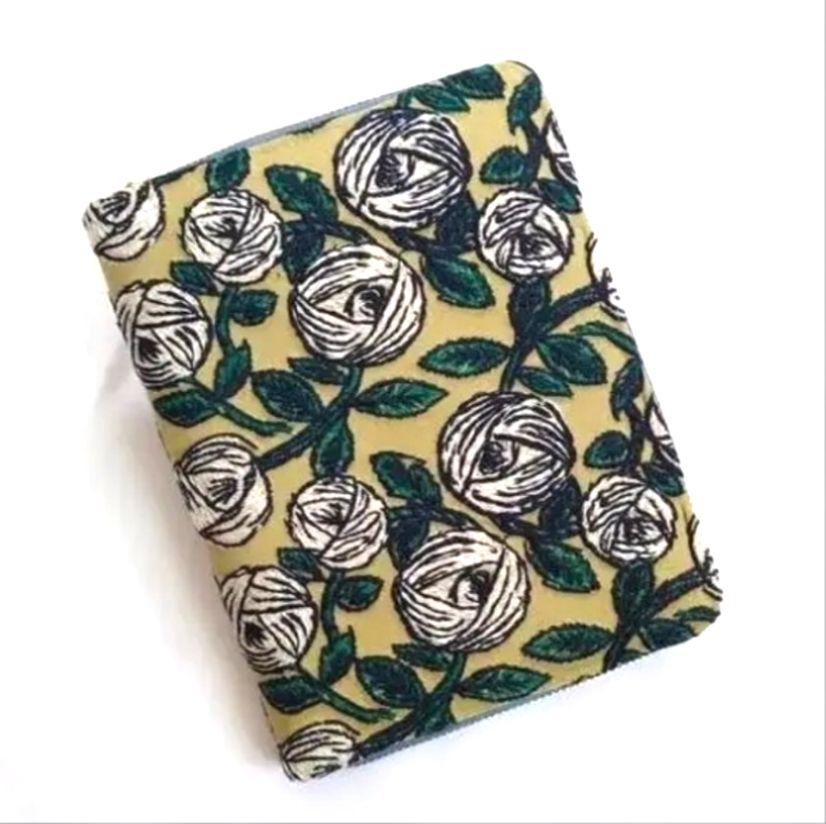 受注製作】B6 rosy カーキ マルチケース 母子手帳ケースにも ミナ