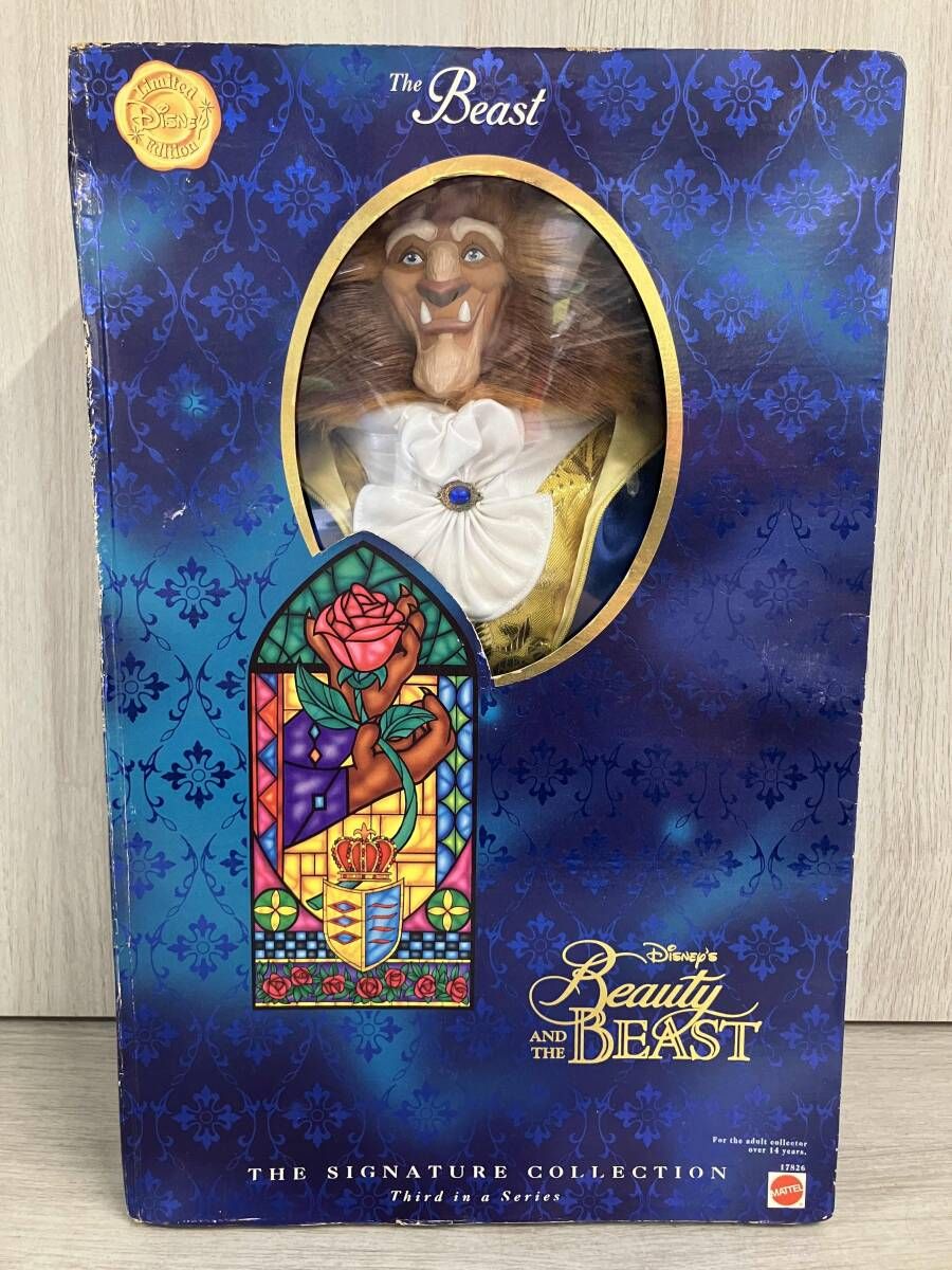 Disney 美女と野獣 野獣 The Beast シグネクチャーコレクションドール 版 フィギュア マテル社