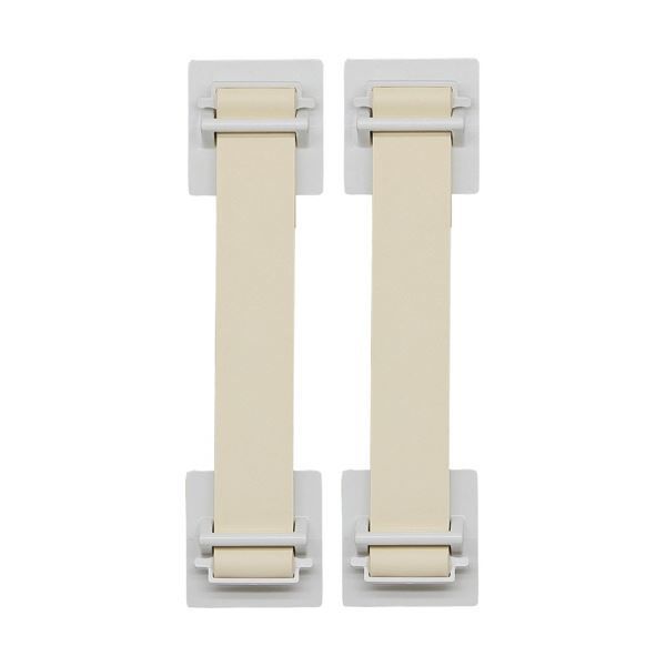 まとめ キングジム 地震対策ゴムストッパー300 シロ GS 300シロ 1組 2本 ×