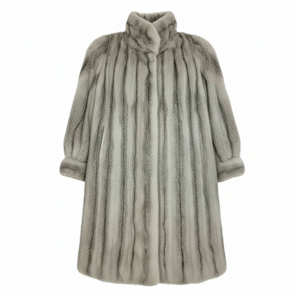 30 a 9 YUKI BELLE FEMME SAGA MINK サガミンク 金サガ クロスミンク ロングコート サイズF 最 毛皮 Fur Coatt 18 r