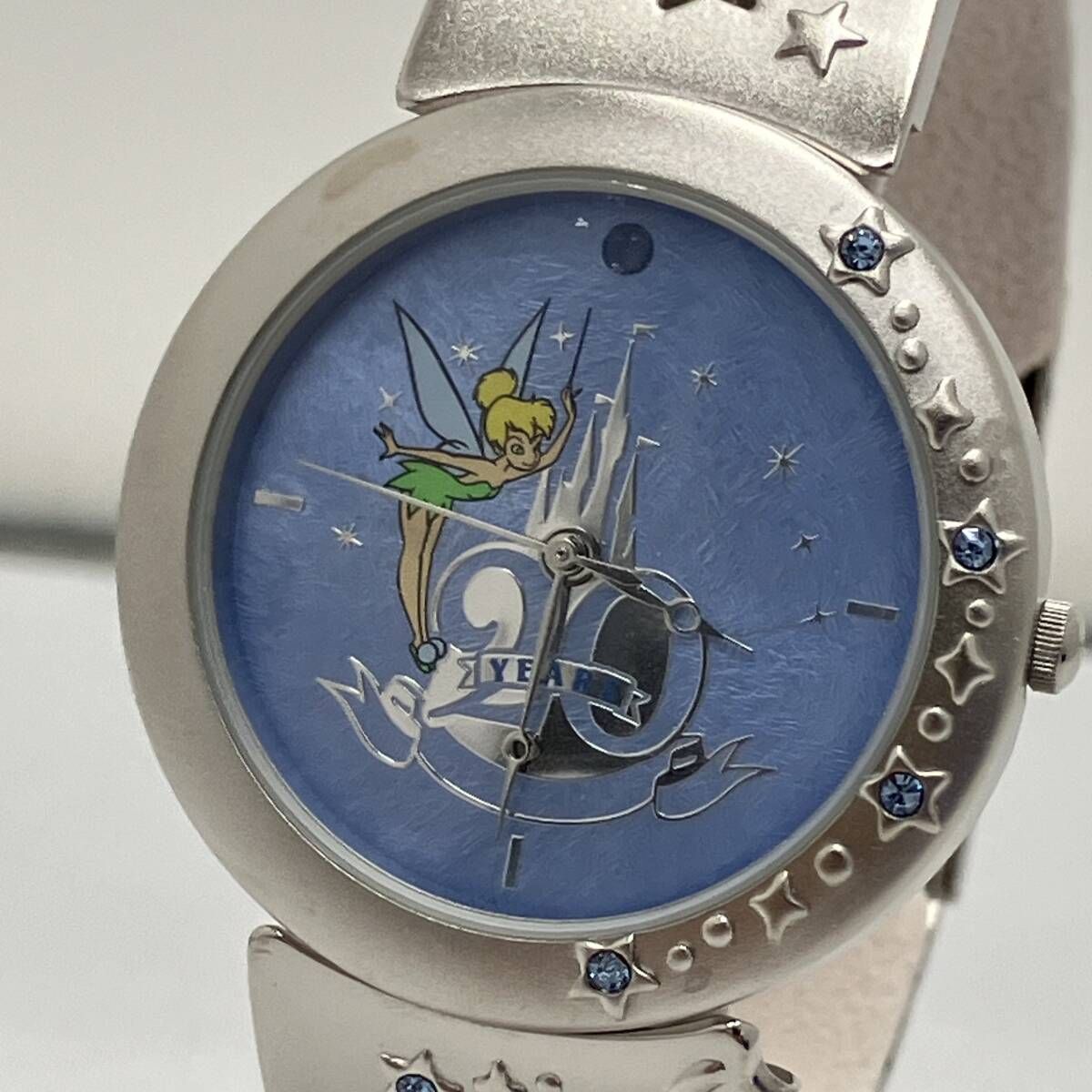 Disney ディズニー ティンカーベル 20周年 クォーツ 腕時計 箱付 稼働