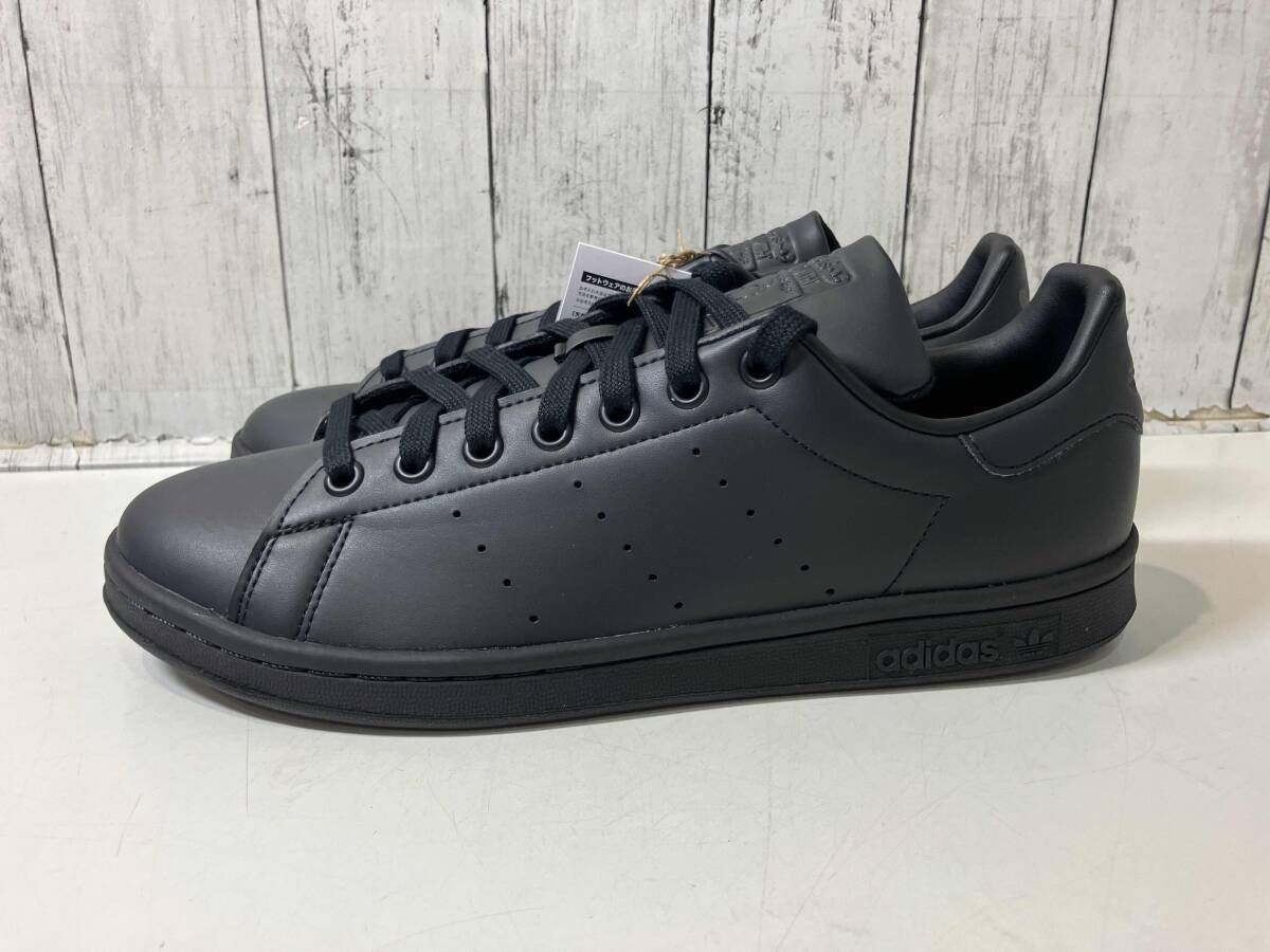 タグ付き adidas アディダス STAN SMITH スタンスミス FX 5499 スニーカー ブラック 26.5 cm