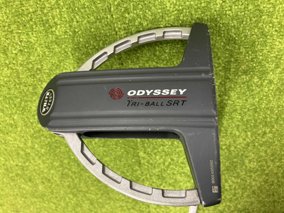 オデッセイ Odyssey WHITE STEEL TRI-BALL SRT パター