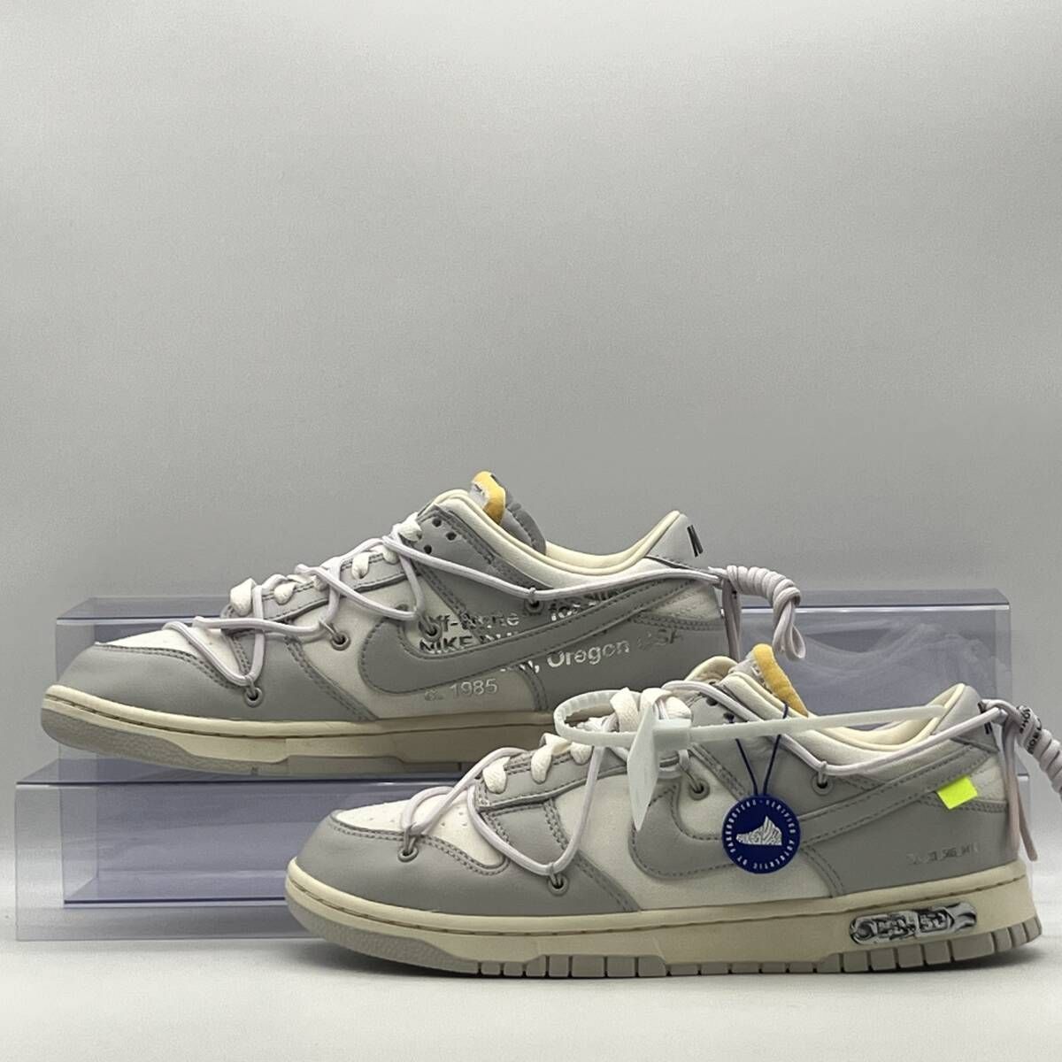 NIKE OFF-WHITE DUNK LOW 1 OF 50 49 ナイキ オフホワイト ダンク ロー オブ DM 1602-123 サイズ27.5 cm