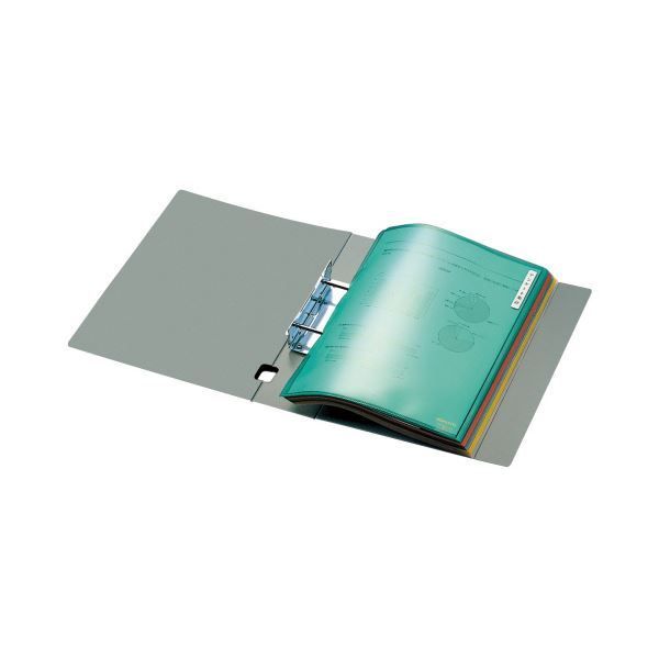 コクヨ クリヤーホルダー 2穴あき カラー A 4 赤 フ-750 R