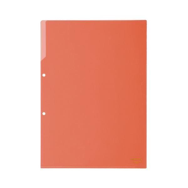 コクヨ クリヤーホルダー 2穴あき カラー A 4 赤 フ-750 R