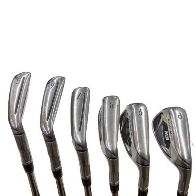 中古】 テーラーメイド M3 6S アイアンセット IR Dynamic Gold