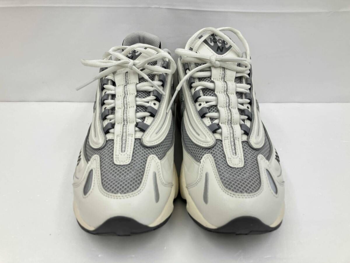 balance ニュー ンス 1000 MEW スニーカー 27.5 ホワイト グレー 通年