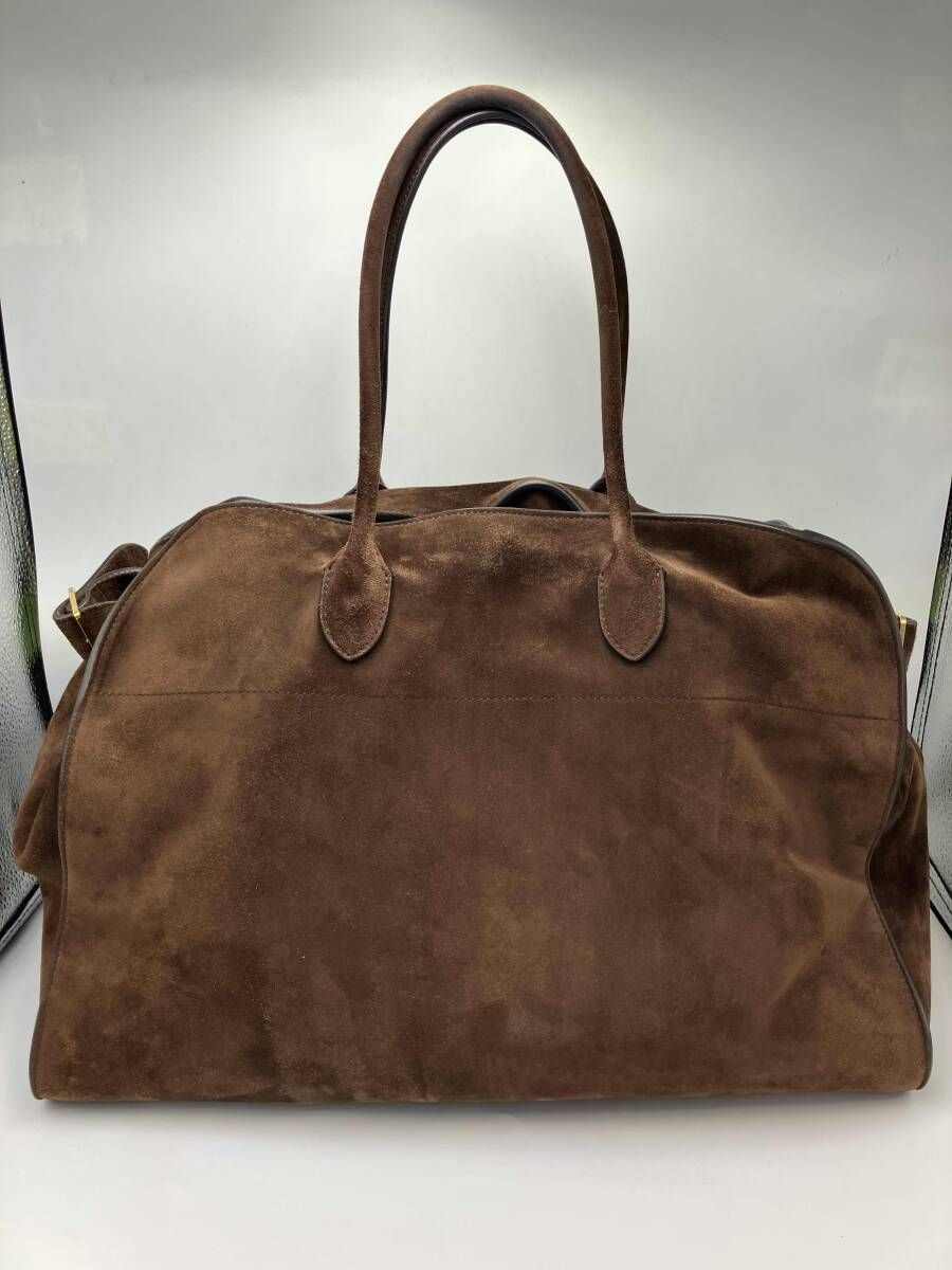 THE ROW Soft Margaux 17 マルゴー17 スウェード W 1254 L 25 バッグ ザ ロウ