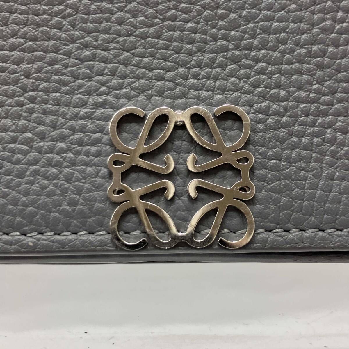 アナグラム名刺入れ グレー