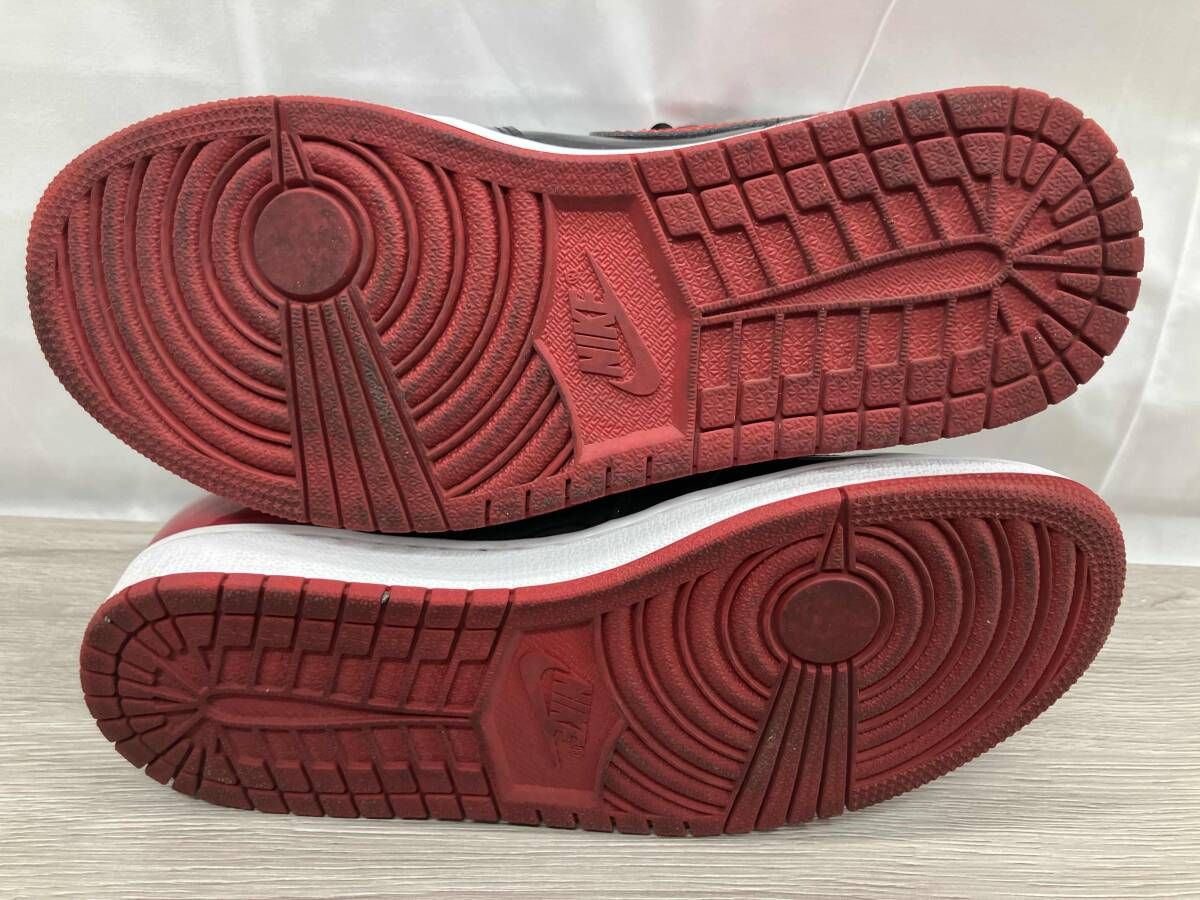  NIKE スニーカー Air Jordan 1 555088-063 表記サイズ26 cm ブラック|レッド スニーカー 靴
