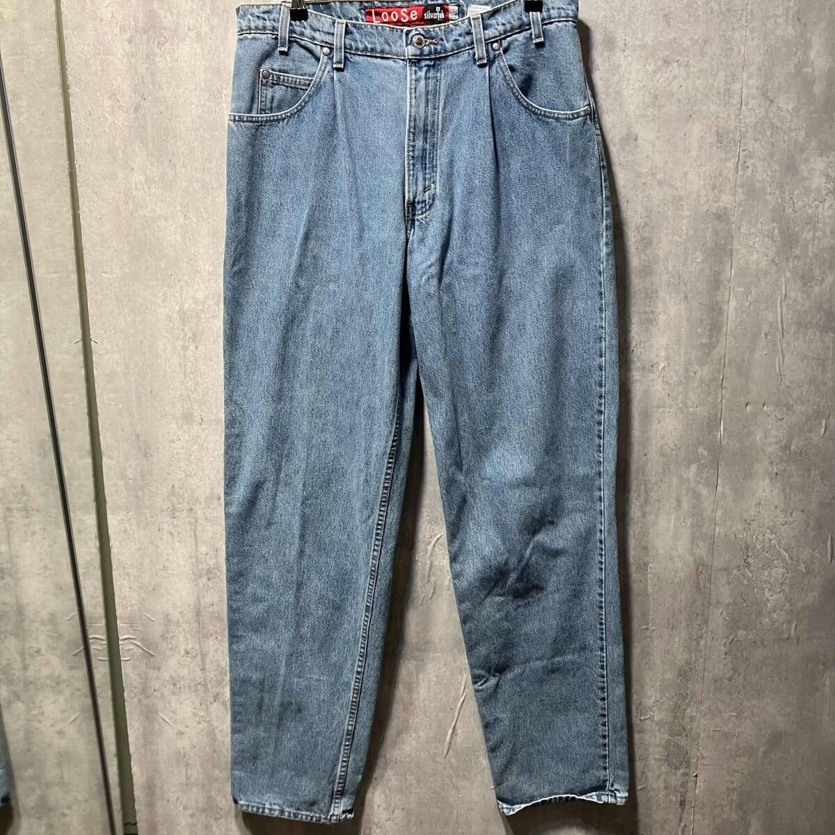 90 s LEVI ジーンズ SILVERTAB LOOSE サイズ インディゴブルー リーバイス