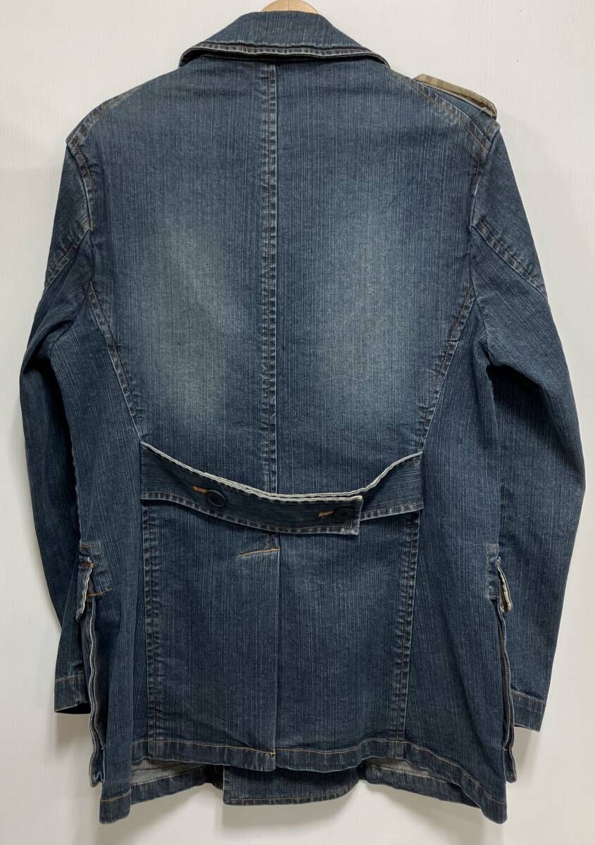 BURBERRY BLACK LABEL トレンチ コート ネイビー デニム BMP84-718-28