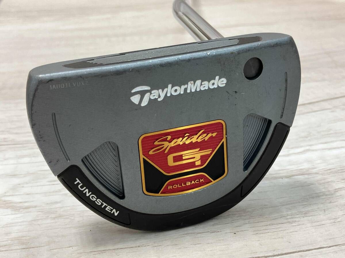 TaylorMade SPIDER GT TUNGSTEN パター テーラーメイド 男性右利き用 ヘッドカバー付き ゴルフクラブ